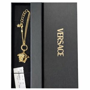 Versace Medusa Women’s Gold Plated Medallion Bracelet NWT